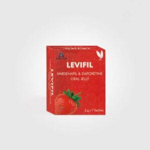 雙效果凍偉哥LEVIFIL VARDENAFIL & DAPOXETINE ORAL JELLY 必利勁立威大樂威壯雙效果凍威而鋼 草莓味 台灣現貨正品