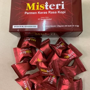 Alternative view of 印尼红糖 Misteri Candy  人參咖啡糖  咖啡糖   耐力糖  30/1盒  台灣現貨正品